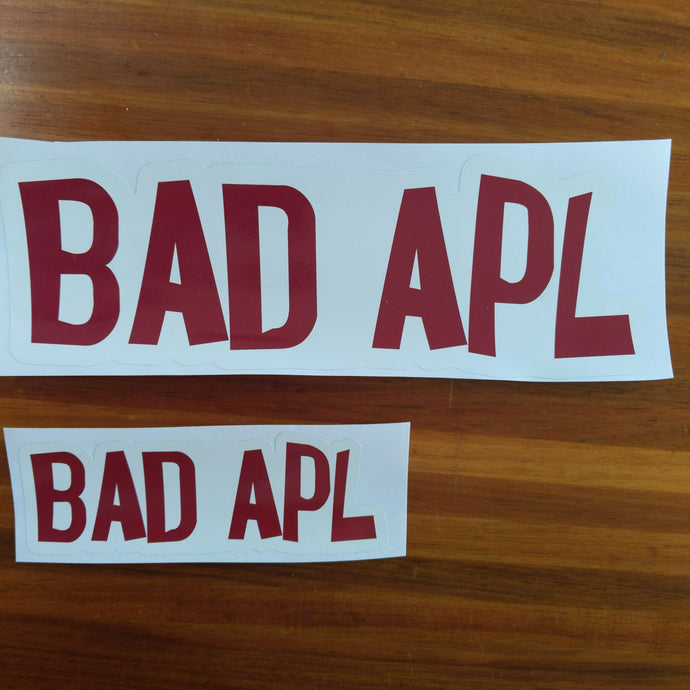 Bad Apl standard sticker