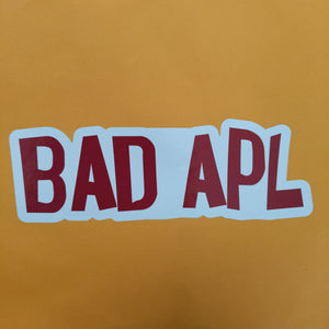 Bad Apl standard sticker