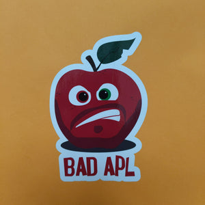 Bad Apl logo sticker